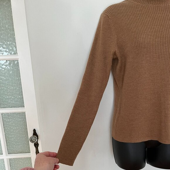 Brooks Brothers 346 Merino Wool Mock Turtleneck, sz Large - Picture 3 of 8